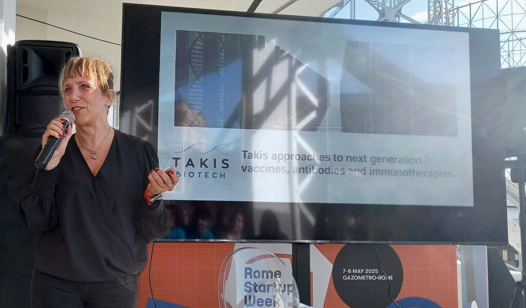 Takis at International Open Innovation Showcase during Rome Startup Week